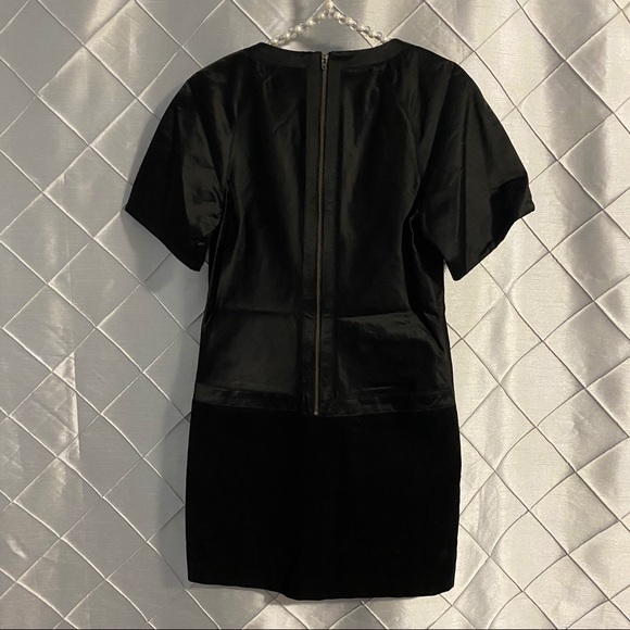 Helmut Lang Mixed Media Wide Sleeve Dress - Picture 5 of 5
